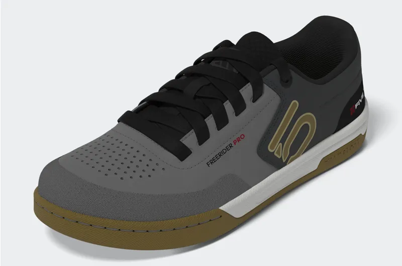 Five Ten Freerider Pro MTB Flat Shoe in Grey / Brown / White-10